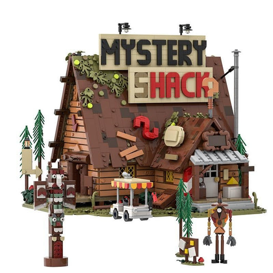 Supernatural Mystery Shack Cabin Building Kit | LEGO-Compatible MOC - 1