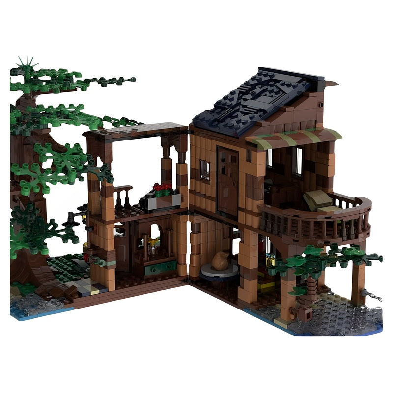 Surf Shack Beach House & Dinghy MOC Building Kit - 1