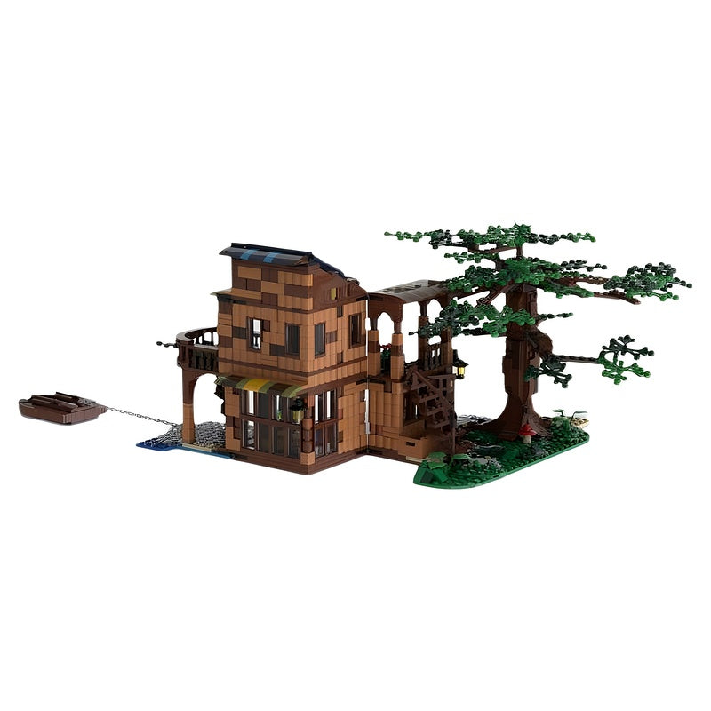 Surf Shack Beach House & Dinghy MOC Building Kit - 2