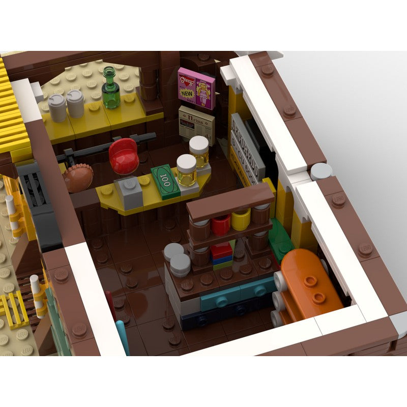 Surf Shop and Bar Building Kit | Compatible MOC - 2
