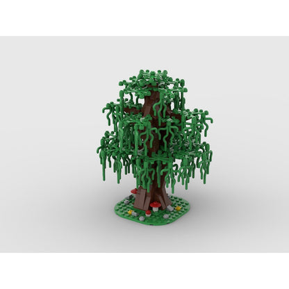 Swamp Tree MOC Building Kit | Fantasy Nature Display Model - 3