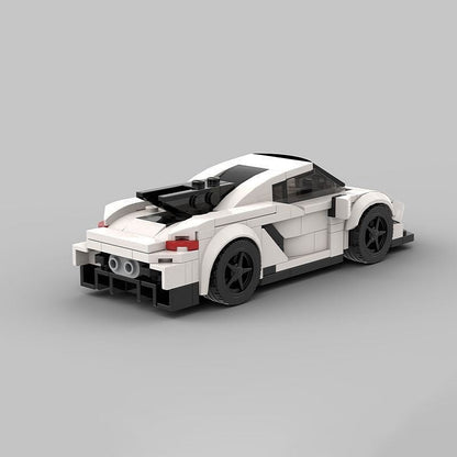 Swedish Extreme Velocity Hypercar MOC Building Kit | 6 Studs Supercar Model - 3
