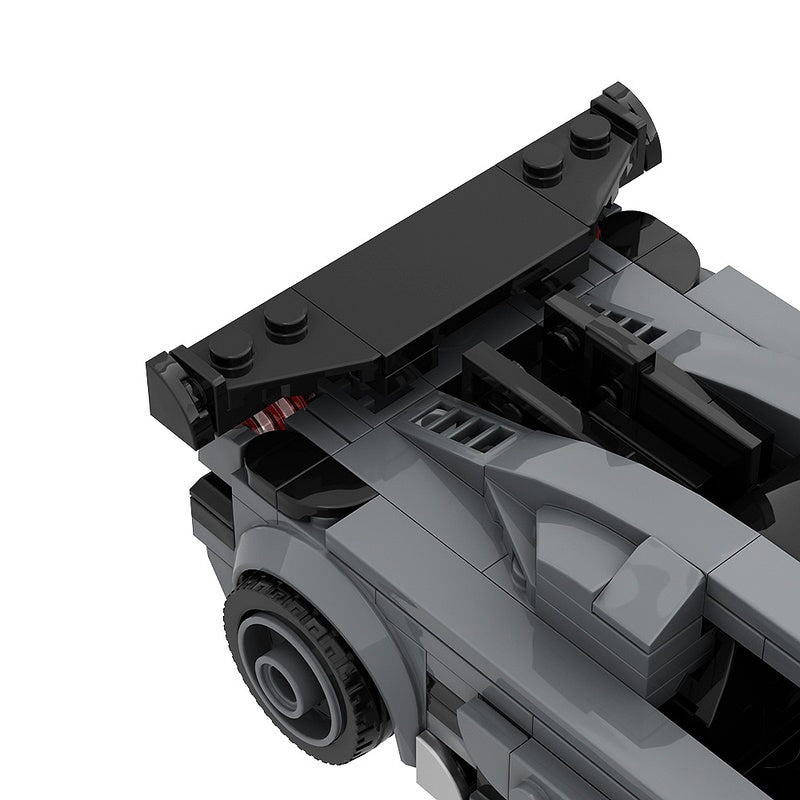 Swedish Hypercar Thor Edition Building Kit | Compatible MOC - 6