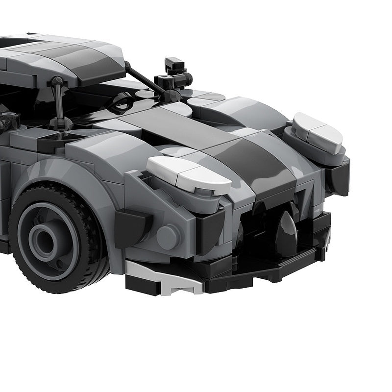 Swedish Hypercar Thor Edition Building Kit | Compatible MOC - 7