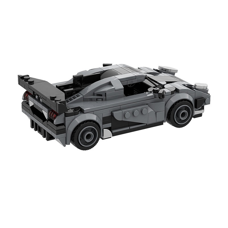 Swedish Hypercar Thor Edition Building Kit | LEGO-Compatible MOC - 3