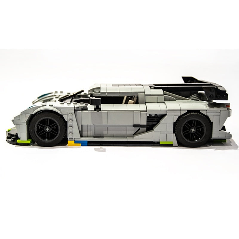 Swedish Jesko Hypercar Building Kit | Compatible MOC - 3