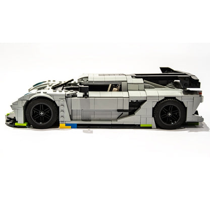 Swedish Jesko Hypercar Building Kit | Compatible MOC - 3