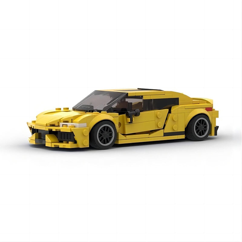 Swedish Mega-GT Hypercar Building Kit | LEGO-Compatible MOC - 6
