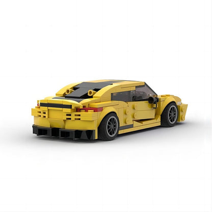 Swedish Mega-GT Hypercar Building Kit | LEGO-Compatible MOC - 7