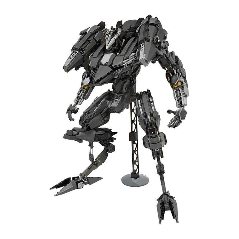 Swordfish Sci-Fi Mecha Robot MOC Building Kit - 1