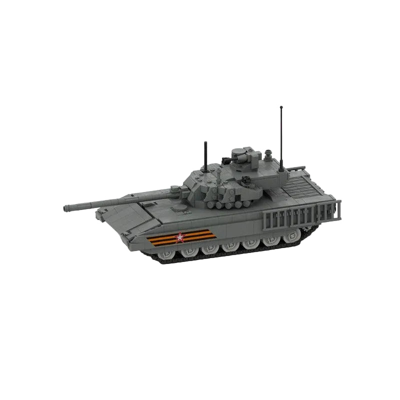 T-14 Armata Main Battle Tank 1:35 Scale MOC Building Kit - 1