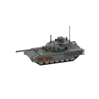T-14 Armata Main Battle Tank 1:35 Scale MOC Building Kit - 3
