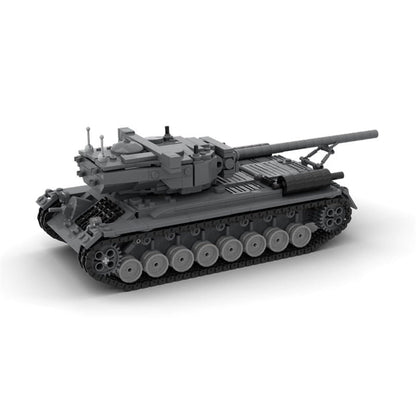 T-29 American Heavy Tank Building Kit | 1:35 Scale | LEGO-Compatible MOC - 2