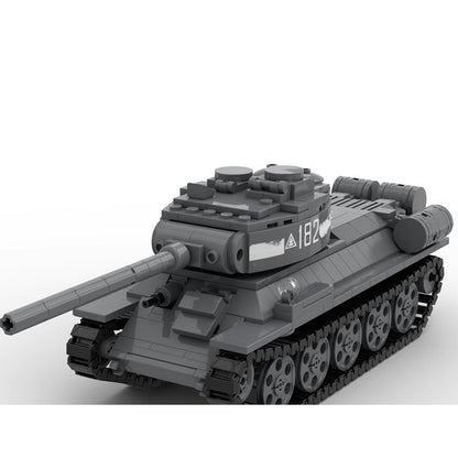 T-34-85 Tank MOC Building Kit | WWII Medium Tank Model - 2