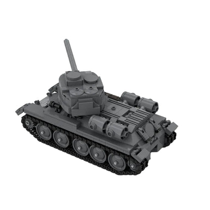 T-34-85 WWII Soviet Medium Tank MOC Building Kit - 2