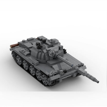 T-62 Main Battle Tank MOC Building Kit | 1:35 Scale Armored Model - 2