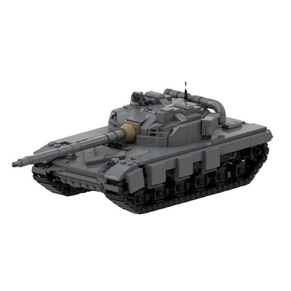 T-64A Main Battle Tank MOC Building Kit | Cold War Armor Model Set - 1