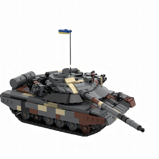 T-64BM Bulat Tank Building Kit | LEGO-Compatible MOC - 1