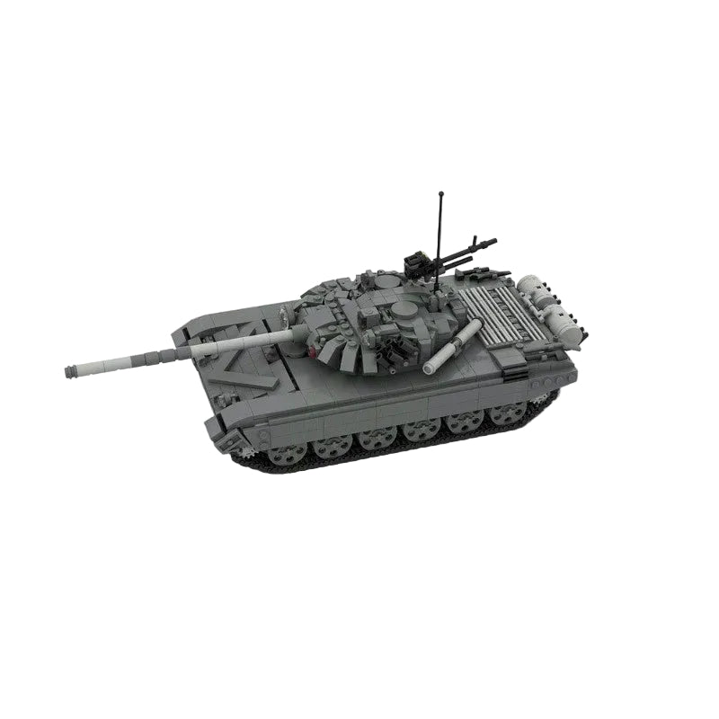 T-72 Main Battle Tank 1:35 Scale MOC Building Kit - 1