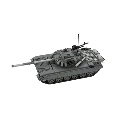 T-72 Main Battle Tank 1:35 Scale MOC Building Kit - 2