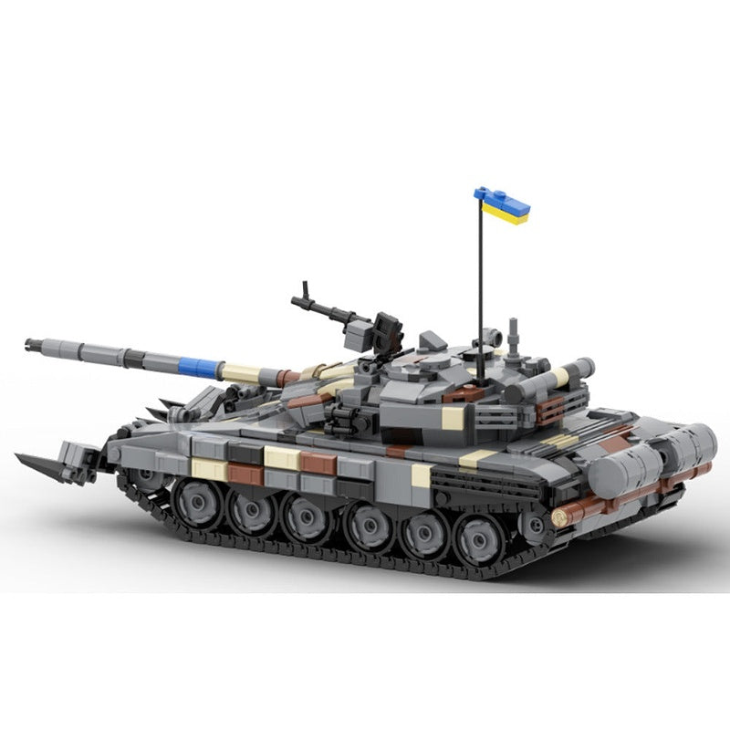 T-72AV Ukraine Tank Building Kit | Modern Battle Tank Model - 3