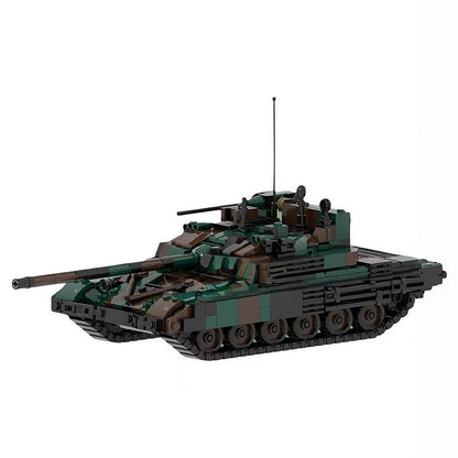 T-72M2 Moderna Main Battle Tank MOC Building Kit - 1
