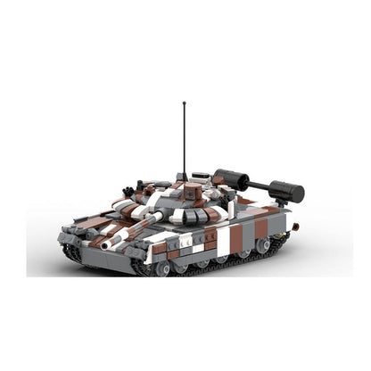 T-80BVM Modern Main Battle Tank MOC Building Kit - 1
