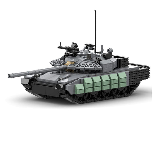 T-80BVM Tank Building Kit | LEGO-Compatible MOC - 1