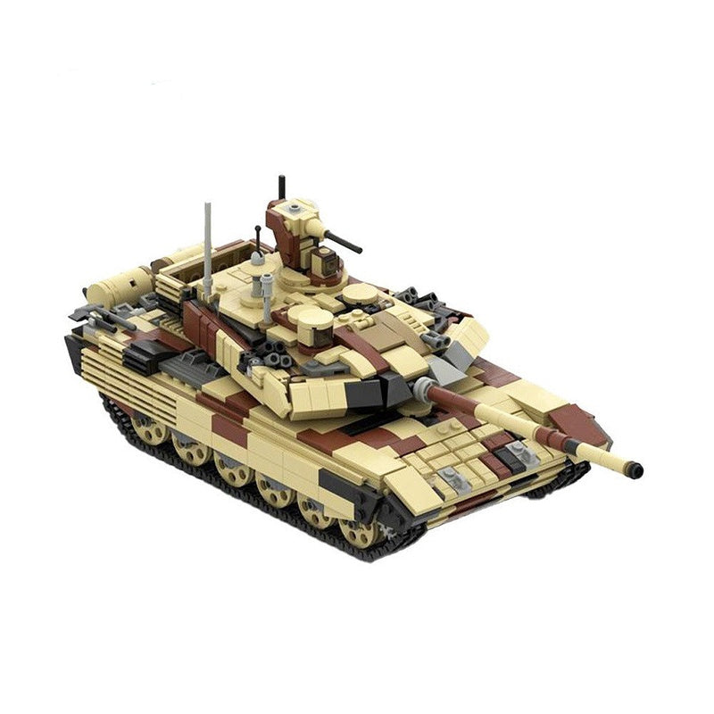 T-90 MS MBT MOC Tank Building Kit | 1:35 Scale Armored Model - 2