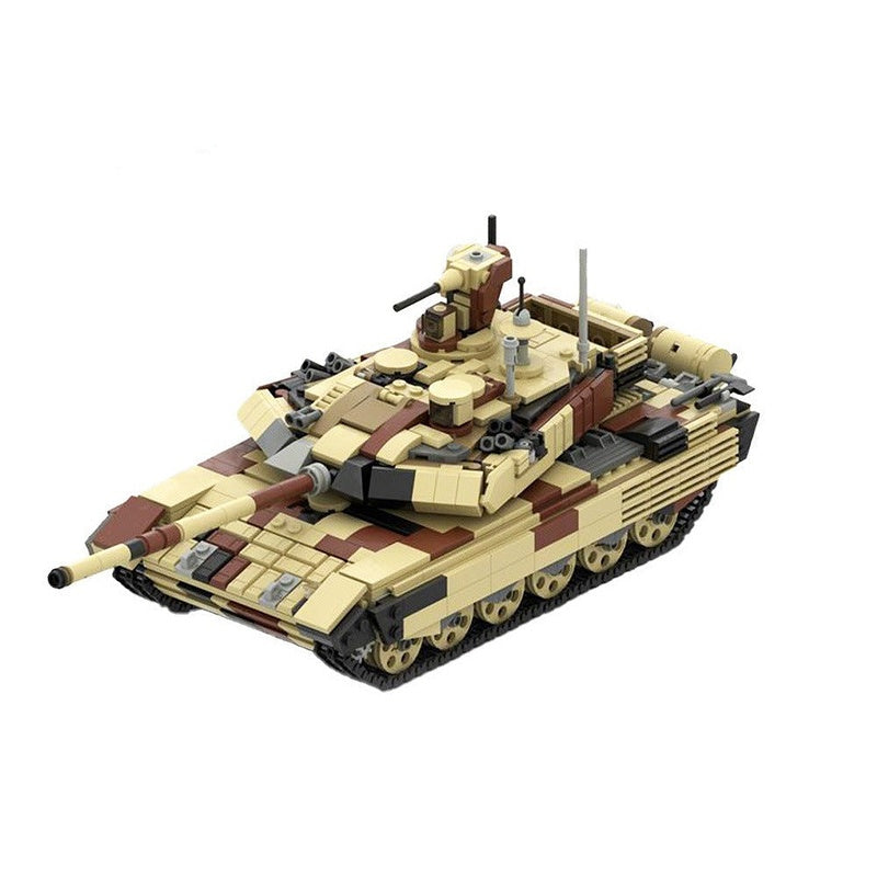 T-90 MS MBT MOC Tank Building Kit | 1:35 Scale Armored Model - 3
