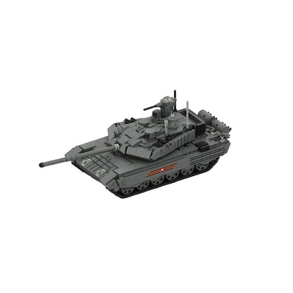 T-90 MS MBT MOC Tank Building Kit | 1:35 Scale Armored Model - 7