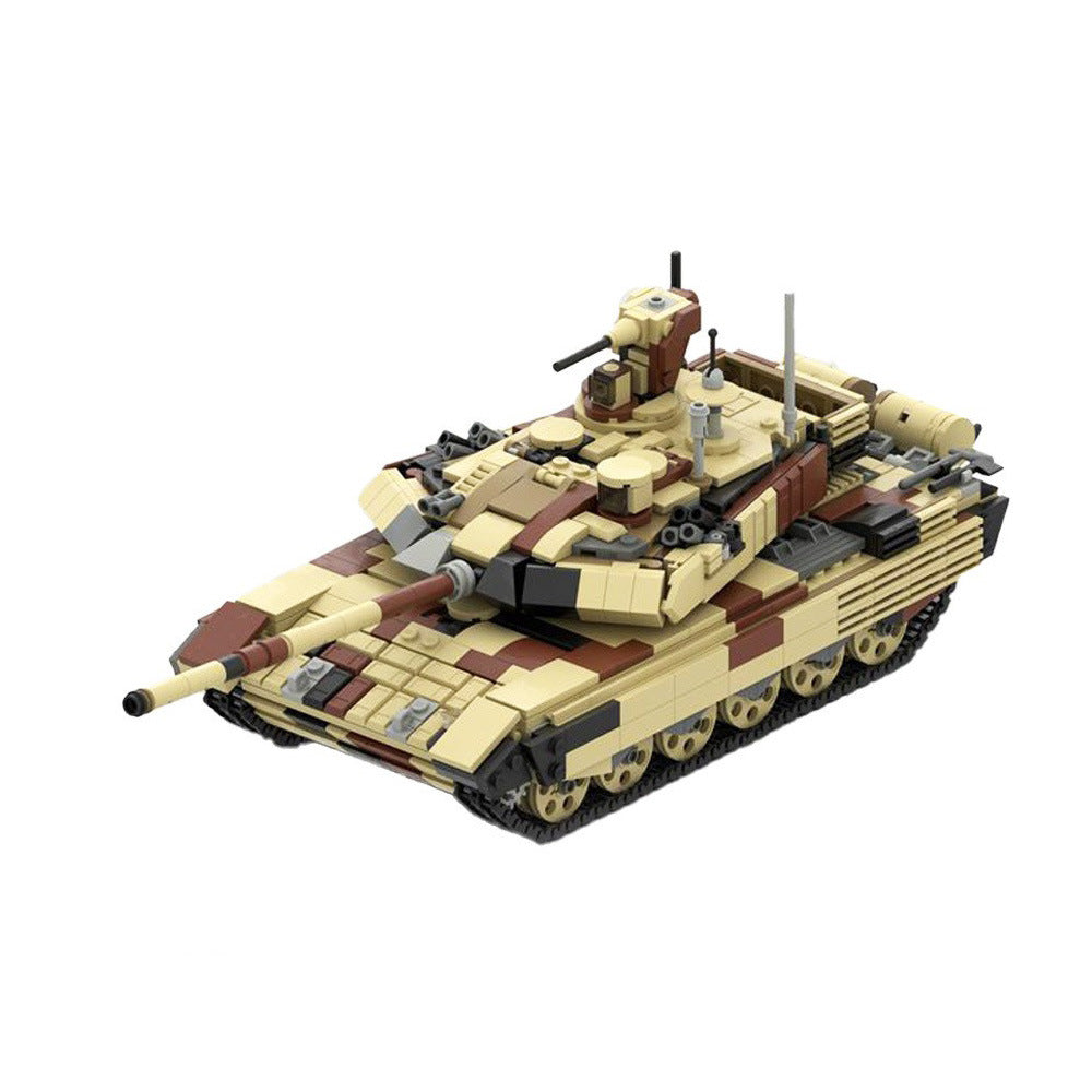 T-90 MS v2 Tank Building Kit | 1:35 Minifigure Scale | MOC-19364 - 4