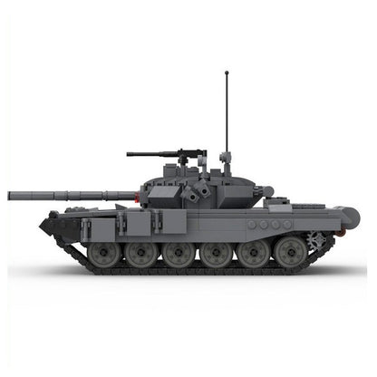 T-90A V2 Main Battle Tank MOC Building Kit | 1:35 Scale Tank Model - 2