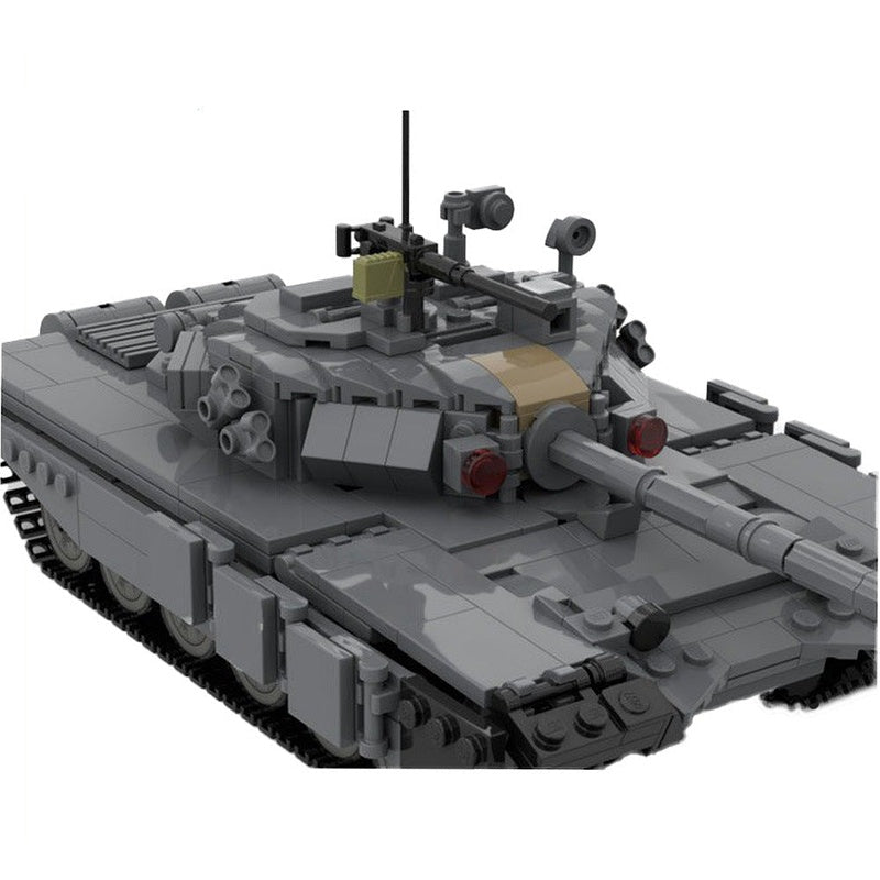 T-90A V2 Main Battle Tank MOC Building Kit | 1:35 Scale Tank Model - 5