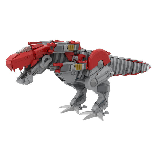 t-rex zord building set | power rangers 2017 | moc-192261 - 2