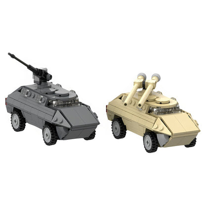 R3 T20/T106 Armored Car MOC Building Kit - 2