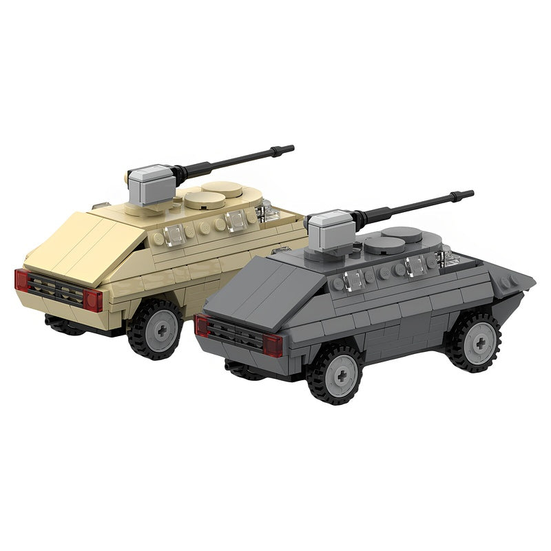 R3 T20/T106 Armored Car MOC Building Kit - 3
