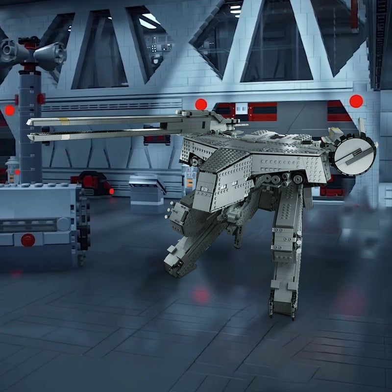 Tactical Bipedal Tank Mecha Building Kit | LEGO-Compatible MOC - 1