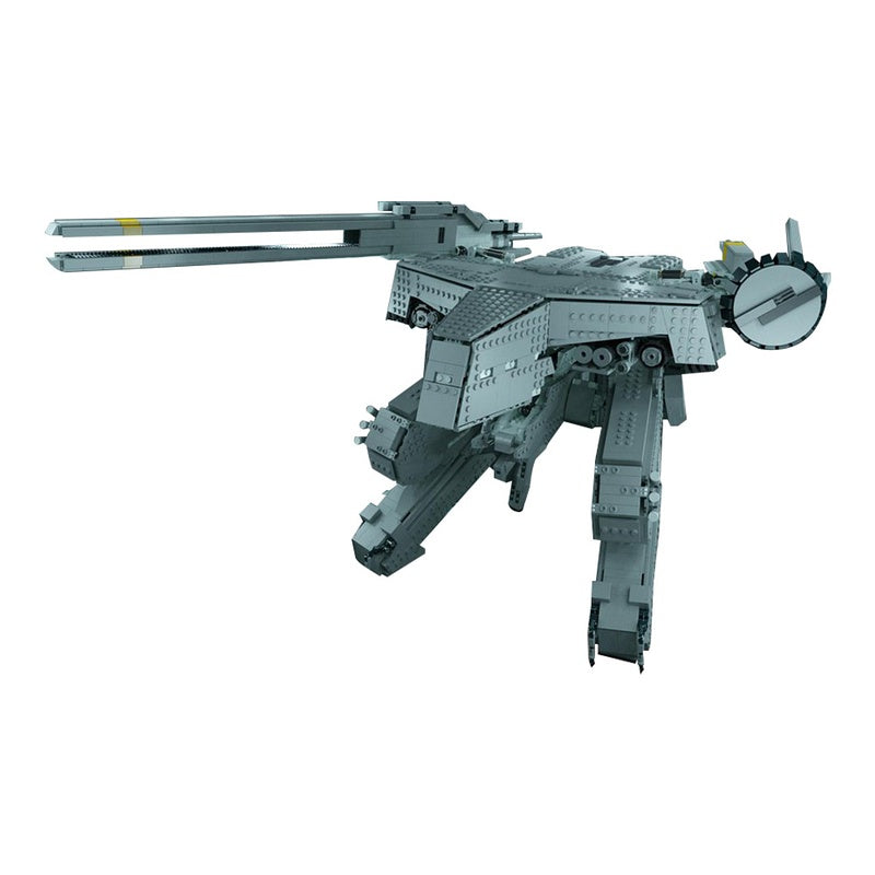 Tactical Bipedal Tank Mecha Building Kit | LEGO-Compatible MOC - 4