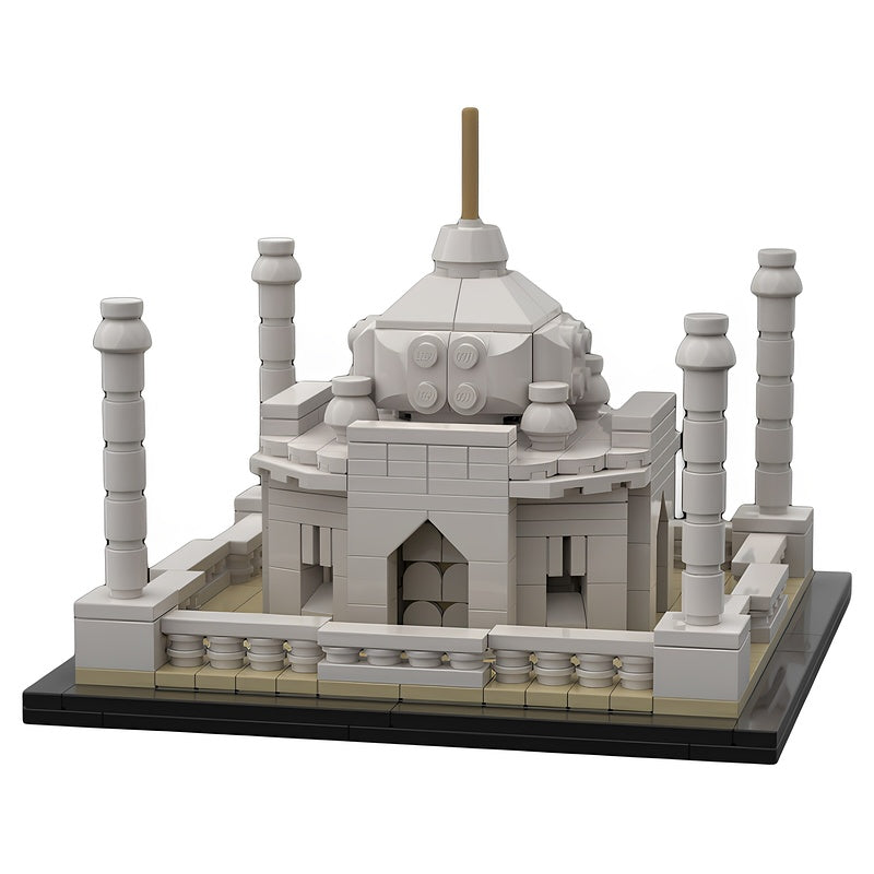 Taj Mahal India Miniature Architecture MOC Building Kit - 1