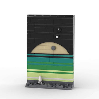 Tales of Solar System MOC Space Diorama Building Kit - 2