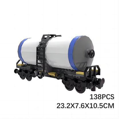 Tanker Wagon Building Kit | LEGO-Compatible MOC - 5