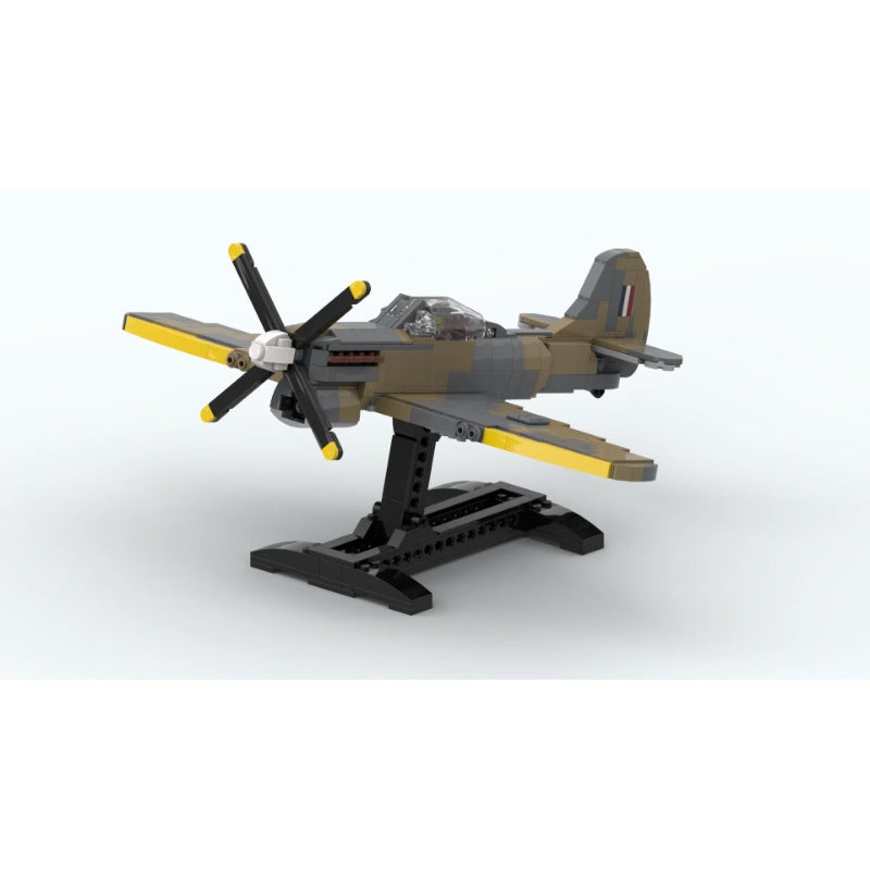 Tempest mk. V Fighter Aircraft Building Kit | Compatible MOC - 2