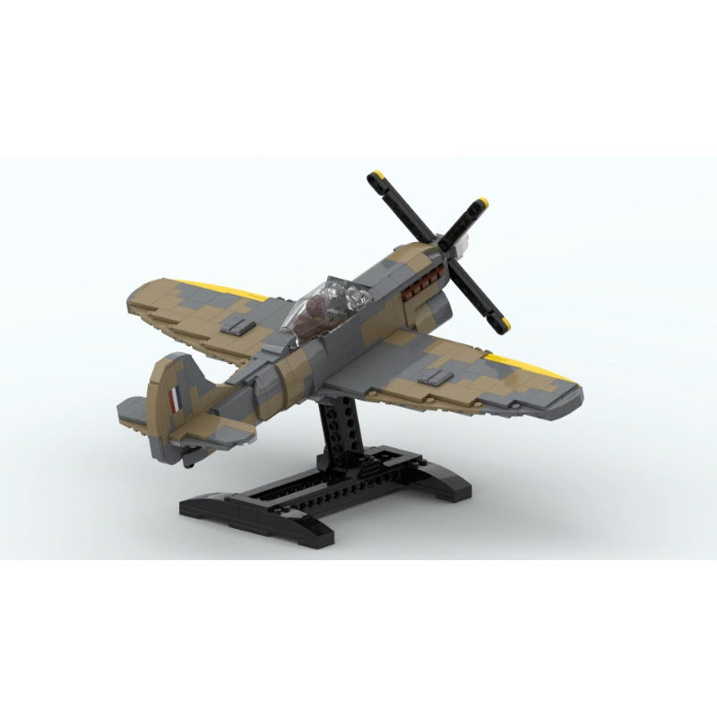 Tempest mk. V Fighter Aircraft Building Kit | Compatible MOC - 3