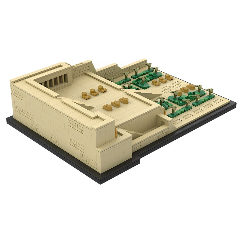 Temple of Hatshepsut Ancient Egypt MOC Building Kit - 5