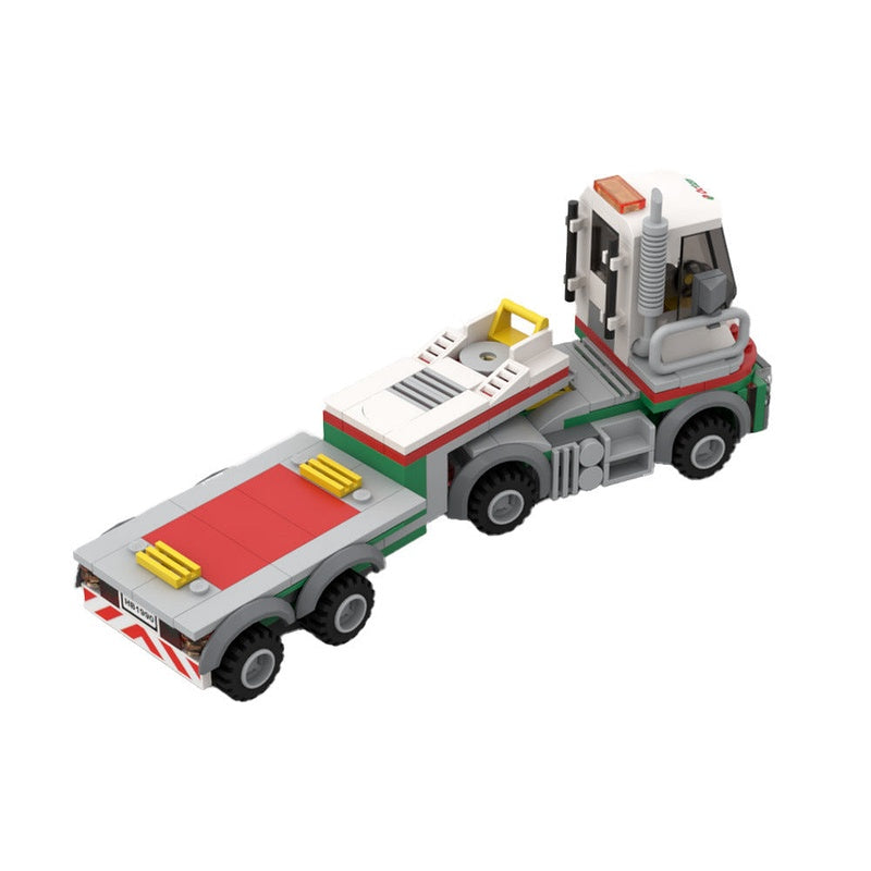 Terminal Tractor MOC Building Kit | Industrial Cargo Vehicle Model - 3