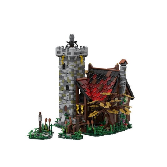 The Alchemist's Tower MOC Fantasy Architecture Building Kit - 1
