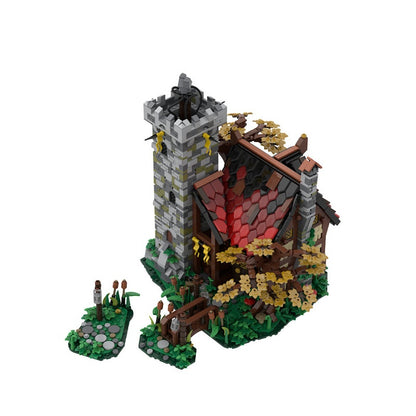 The Alchemist's Tower MOC Fantasy Architecture Building Kit - 2