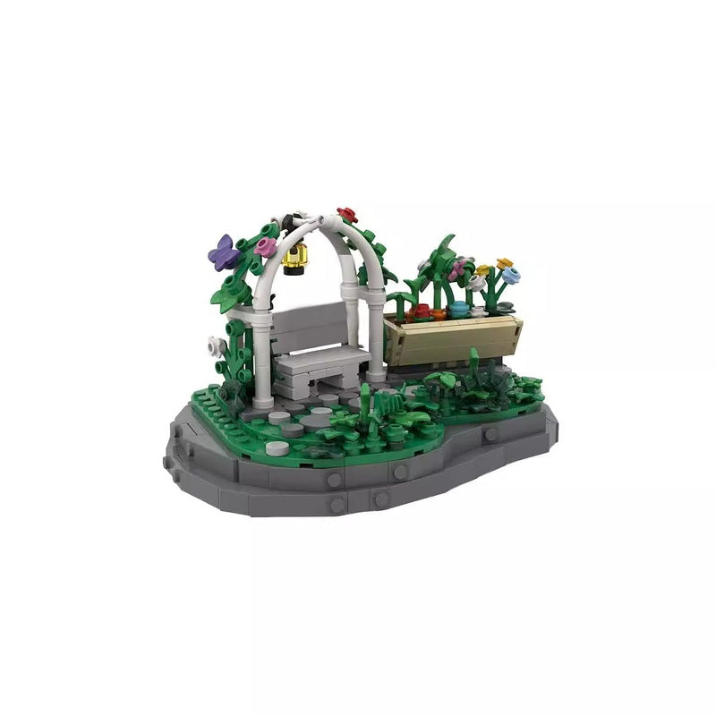 The Garden Nature MOC Building Kit | Botanical Display Model - 3