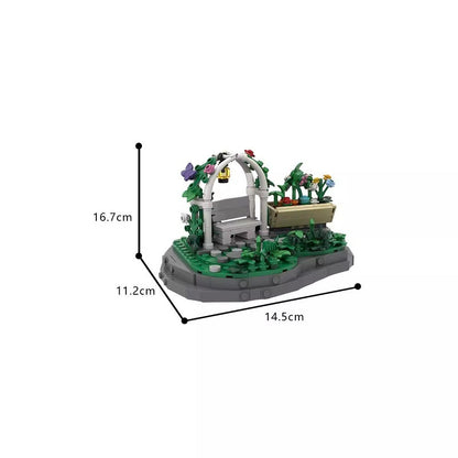 The Garden Nature MOC Building Kit | Botanical Display Model - 4